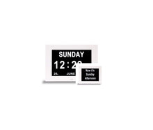 Load image into Gallery viewer, Dual Display Digital Clock - 8 Inch